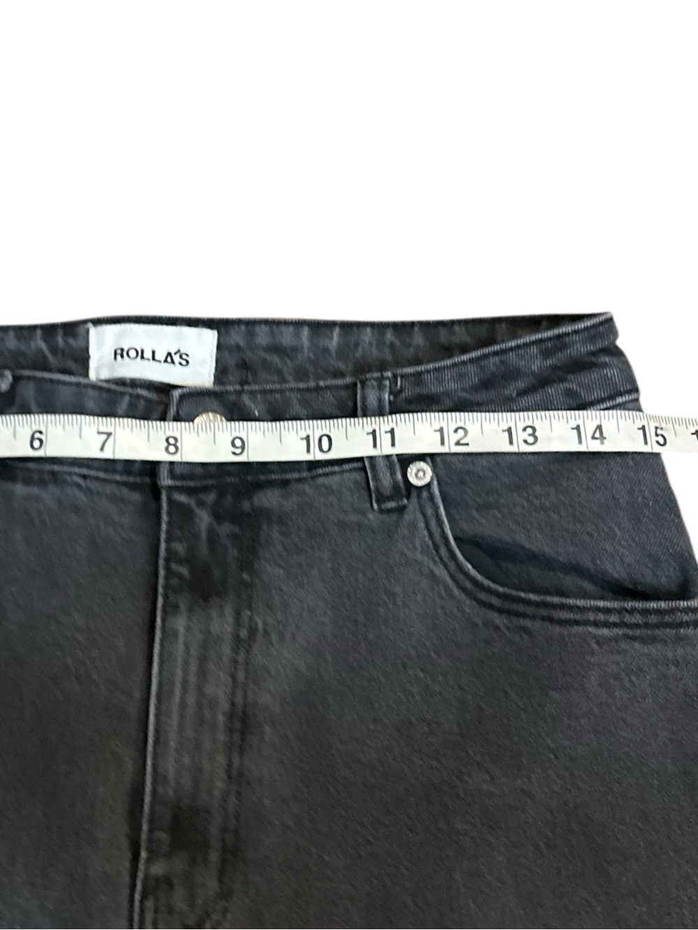 ROLLAs High Rise Straight Jeans- Size 28 - Picture 10 of 12
